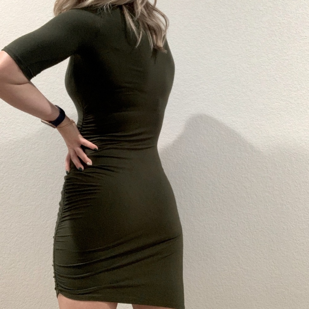 Lulus green bodycon dress